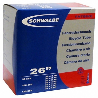Duše SCHWALBE SV13J FatBike 26"x3.50-4.80 (90/120-559) FV/40mm - -