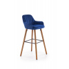 Halmar Barová židle H93, modrá