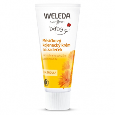 Weleda měsíčkový kojenecký krém na opruzeniny 75 ml