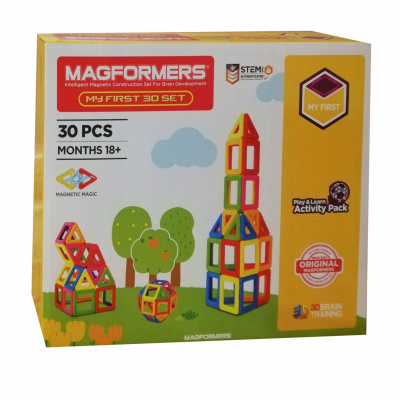 Magnetické bloky Magformers Můj první Magformers 30 dílků 30 ks