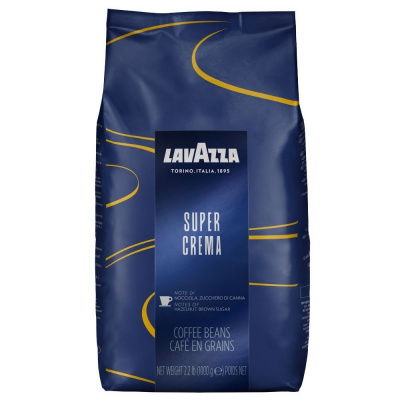 Lavazza Super Crema zrnková 1000 g