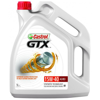 Castrol 151 1004 GTX High Mileage A3/B3 15W-40, 4 L