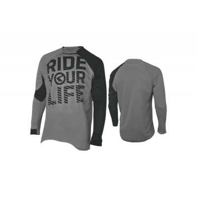 Dres Kellys Ride Your Life dlouhý rukáv grey XXL