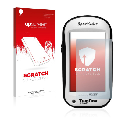 Čirá ochranná fólie upscreen® Scratch Shield pro CompeGPS TwoNav Sportiva2+ (Ochranná fólie na displej pro CompeGPS TwoNav Sportiva2+)