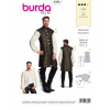 Střih Burda 6399 Renesanční pánský oděv (pánský dobový oděv vesta a košile)