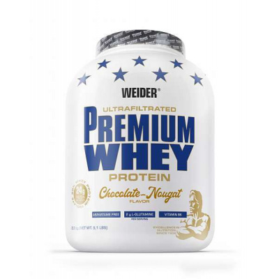 Weider Premium Whey Protein 2300 g Příchuť: vanilka-karamel