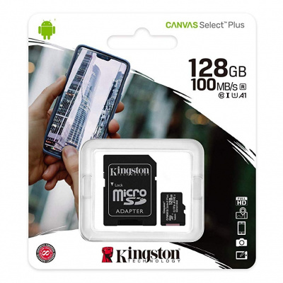 Kingston Canvas Select Plus microSDXC 128GB SDCS2/128GB