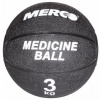 Merco gumový medicinální míč Black 3kg