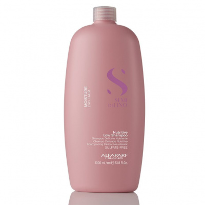 Alfaparf Milano Semi di Lino Moisture Nutritive Low Shampoo výživující šampon pro suché vlasy 1000 ml