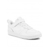 Sneakersy Nike Court Borough Low 2 (Psv) BQ5451 100 Bílá Přírodní kůže - lícová 29_5