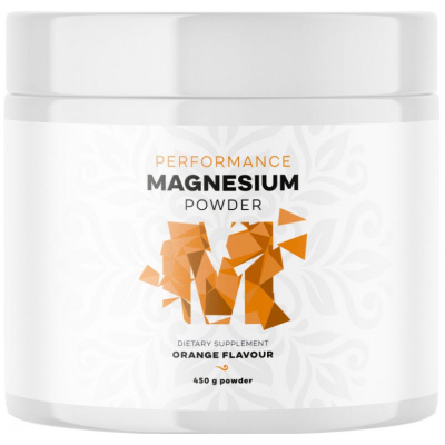 Performance Magnesium Powder Pomeranč 450 g
