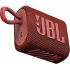 JBL GO 3 červená / Přenosný reproduktor / Bluetooth / výdrž 5 hodin / IPX7 (JBL GO3RED)