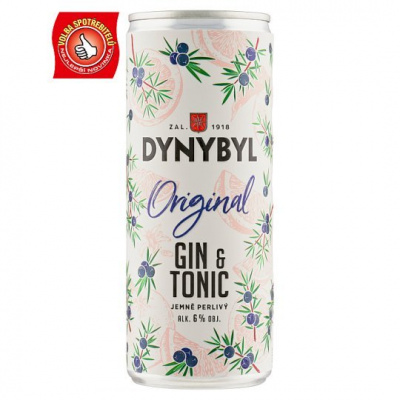 Dynybyl Original gin & tonic 250ml