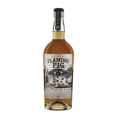 Flaming Pig Black Cask Whisky 40% 0,7l (holá láhev)