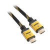 Kabel GoGEN HDMI 1.4, 1,5m, opletený, pozlacený, s ethernetem