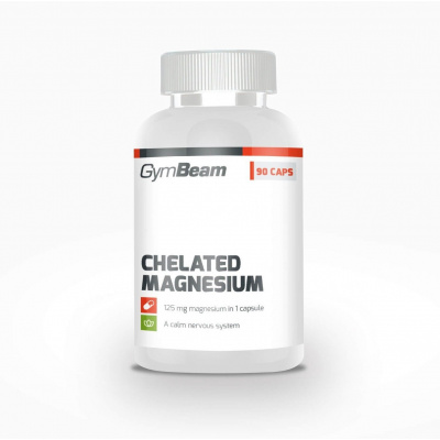 Chelated magnesium - GymBeam barva: shadow, Kapsle: 90 kaps.