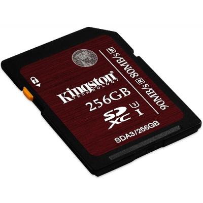 Kingston SDXC UHS-I U3 (SDA3) 256GB 256GB SD karta