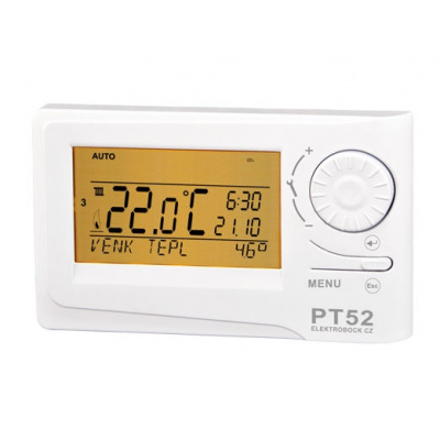 Elektrobock PT52 Digitální termostat s OpenTherm komunikací