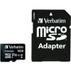 Verbatim MicroSDHC 16GB (Class 10) + SD adaptér 44082