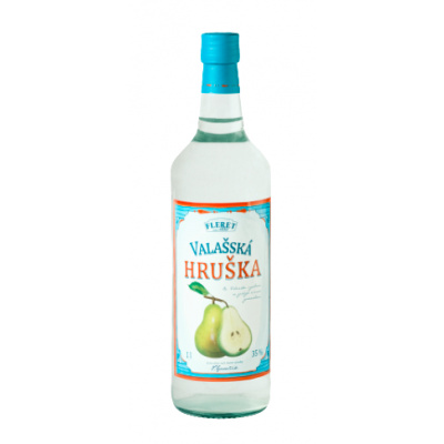 Fleret Valašská Hruška 36% 1 l (holá láhev)