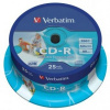 Verbatim CD-R 700MB 52x, Printable, 25ks spindl (cake box) [43439] - Verbatim CD-R 700MB 52x, Printable, spindle, 25ks (43439)