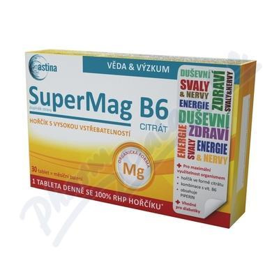 Astina SuperMag B6 citrát 30 tablet