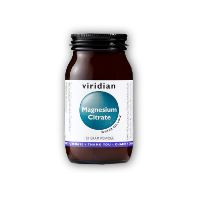 Viridian Magnesium Citrate Powder 150g