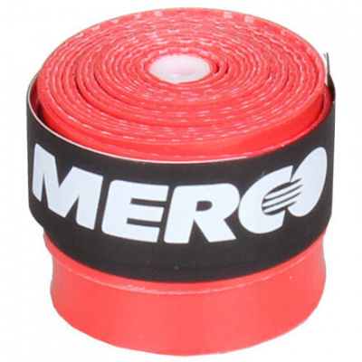 Merco Team overgrip omotávka tl. 0,5 mm červená balení 1 ks