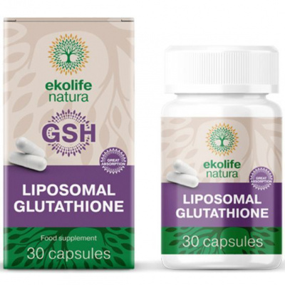 Ekolife Natura Liposomal Glutathione 30 kapslí Varianta: Liposomal Glutathione 30 kapslí