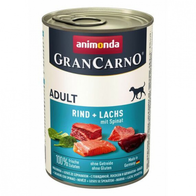 Animonda Gran Carno Losos & Špenát 400 g