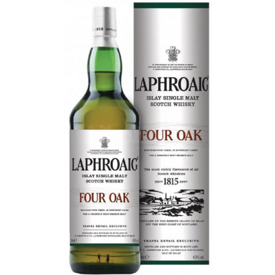 Laphroaig Four Oak 40% 1l (tuba)