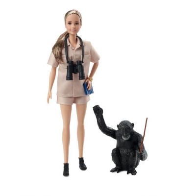 Mattel Barbie Inspirující Ženy Jane Goodall