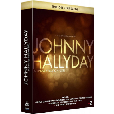 JOHNNY HALLYDAY (LA) FRANCE ROCK'N ROLL EDITION SPECIALE - 2 DVD