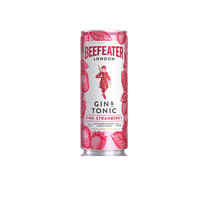 Beefeater Pink Tonic 4,9% 0,25 l (plech)