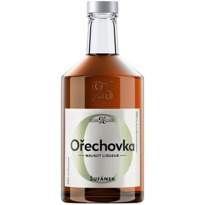 Žufánek Ořechovka 35% 0,5 l (holá láhev)