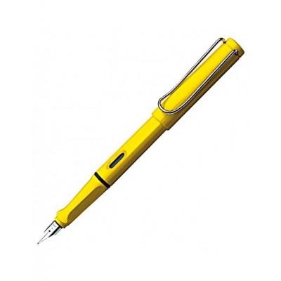 Lamy Safari Shiny Yellow Plnicí pero, Velikost hrotu M - Medium - střední Lamy 1506/0188111