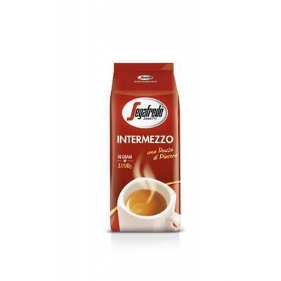 Segafredo Káva zrnková, pražená, vakuově balené, 1000 g, SEGAFREDO Intermezzo 15505