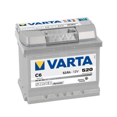 Autobaterie VARTA SILVER dynamic 12V, 52Ah, 520A, C6