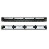 XtendLan Patch panel 19", 24portů, CAT5E PP19-24C5EU2