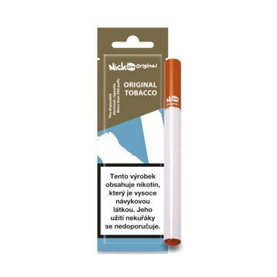 nick one original elektronicka cigareta 16mg 210 mah vanilla 1 ks –  Heureka.cz