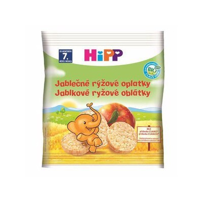 HiPP BIO jablečné rýžové oplatky pro děti 30g