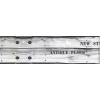 Samolepící bordura B83-20-01, rozměr 5 m x 8,3 cm, dřevo šedé s nápisy, IMPOL TRADE