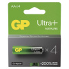 GP ULTRA PLUS Alkaline AA 4ks 03015AUPETA-B4