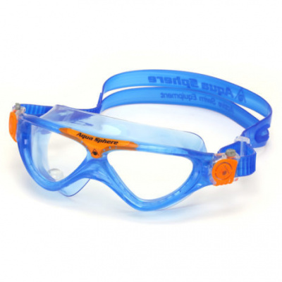 Aquasphere Aqua Sphere Vista junior Barva: světle modrá/oranžová, Zorník: čirý