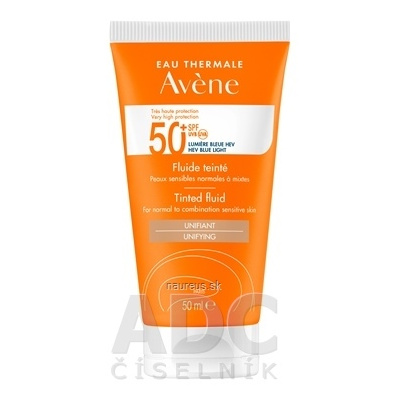 Pierre Fabre Dermo-cosmétique AVENE Tónovací FLUID SPF50+ UNIFYING normální citlivá pleť 1x50 ml