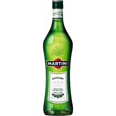 MARTINI EXTRA DRY 18% 1L (holá láhev)