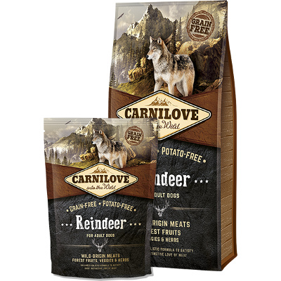 Carnilove Reindeer for adult dogs 12 kg