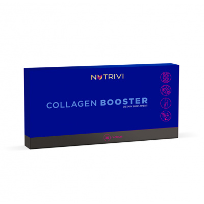Nutrivi Collagen Booster lyofilizovaný rybí kolagen 30 kapslí
