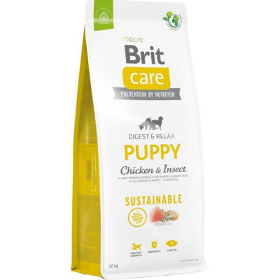 Brit Care Dog Sustainable Puppy Chicken+Insect 12 kg