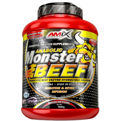 Amix Nutrition Anabolic Monster Beef 90% Protein 1000 g vanilka - limetka